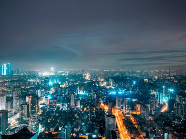 The Ritz-Carlton, Nanjing : photo 4 de la chambre hébergement lit king-size club deluxe - petit-déjeuner uniquement servi au salon club