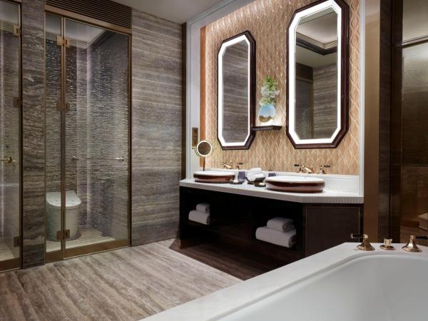 The Ritz-Carlton, Nanjing : photo 4 de la chambre hébergement lit king-size club premier - petit-déjeuner uniquement servi au salon club