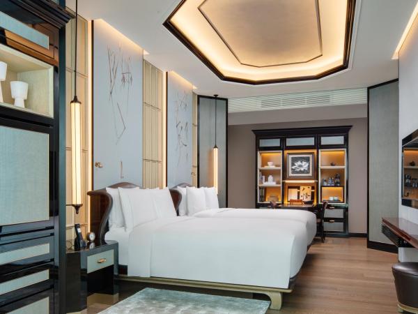 The Ritz-Carlton, Nanjing : photo 1 de la chambre hébergement lits jumeaux club deluxe - petit-déjeuner uniquement servi au salon club