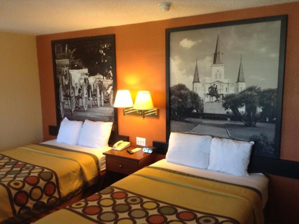 Super 8 by Wyndham New Orleans : photo 3 de la chambre chambre avec 2 lits doubles - non-fumeurs