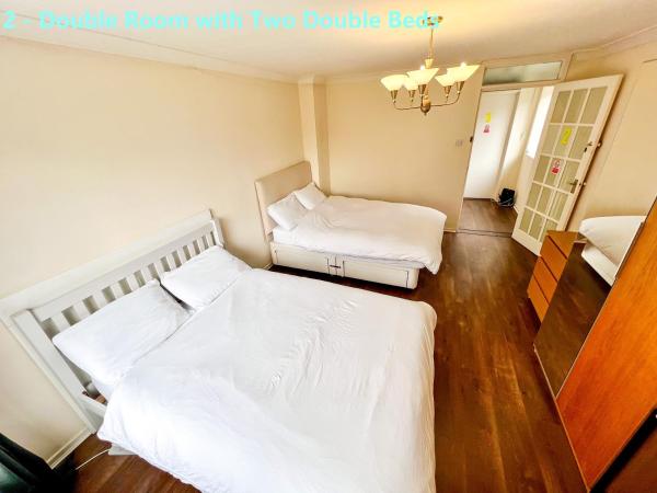 Centel - Excellent Stay in London Zone 1 : photo 4 de la chambre chambre double avec 2 lits doubles