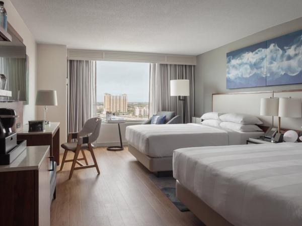 Tampa Marriott Water Street : photo 1 de la chambre hébergement avec 2 lits queen - séjour bien-Être