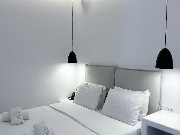 Alana Mykonos : photo 1 de la chambre chambre cosy - vue partielle sur mer