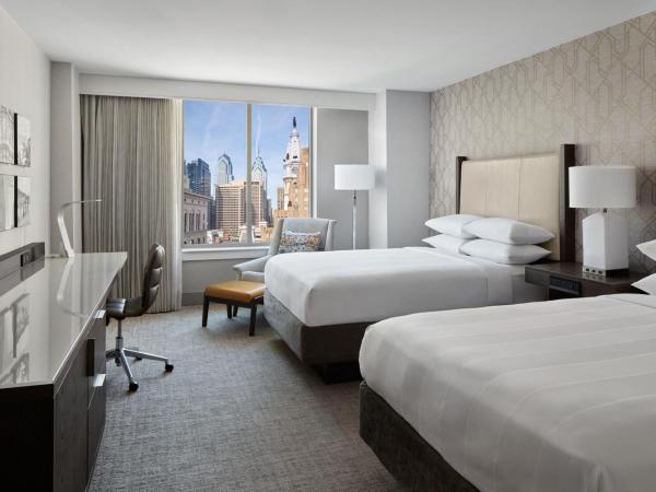 Philadelphia Marriott Downtown : photo 1 de la chambre chambre double avec 2 lits doubles - Étage concierge
