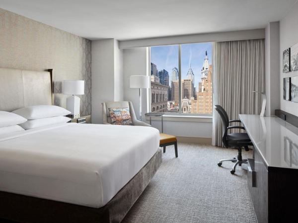 Philadelphia Marriott Downtown : photo 1 de la chambre chambre king - niveau concierge