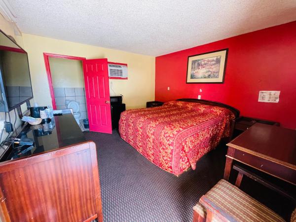 Royal Palms Motel : photo 5 de la chambre chambre lit king-size deluxe