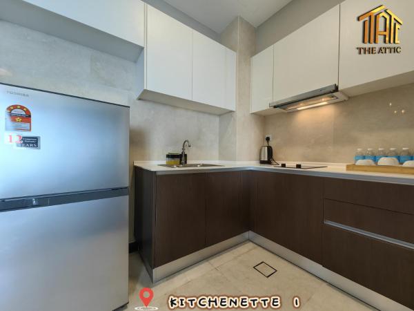 Attic Home Melaka Silverscape Residence & Jonker : photo 5 de la chambre dual key [2hall&4room] premium family suite (private bathtub and sea view)