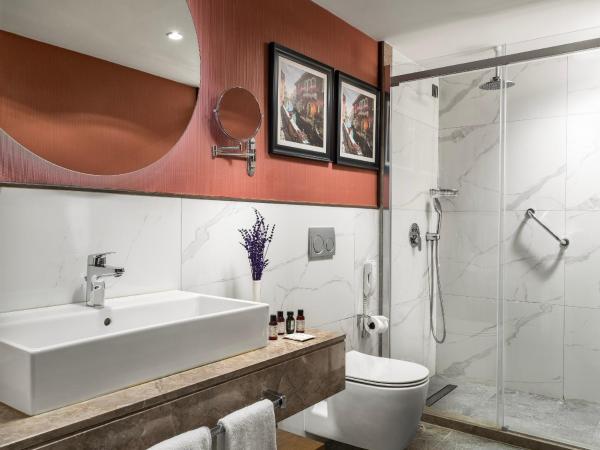 Aspera Hotel Altunizade : photo 2 de la chambre chambre double - vue sur jardin