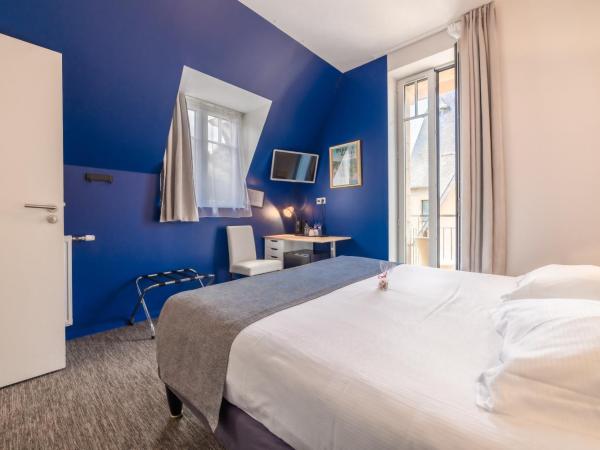 Logis Hôtel Ker Mor : photo 3 de la chambre  chambre double avec vue sur la cour 