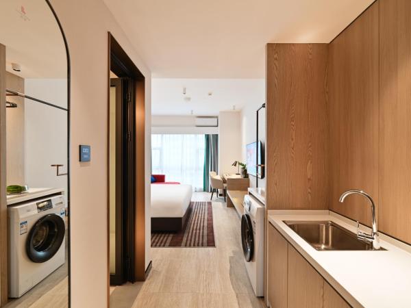 Livetour Hotel Luogang Science City Guangzhou : photo 7 de la chambre chambre double supérieure