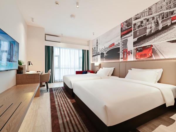 Livetour Hotel Luogang Science City Guangzhou : photo 2 de la chambre chambre lits jumeaux supérieure