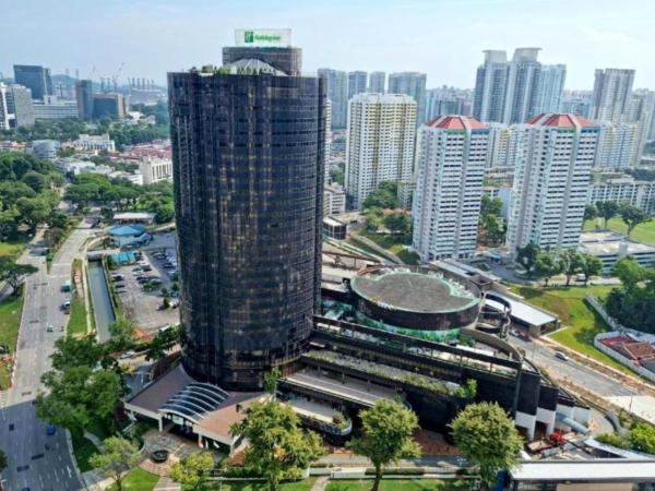 Holiday Inn Singapore Atrium, an IHG Hotel : photo 1 de la chambre chambre standard avec 1 lit double et 1 lit simple - accès au salon