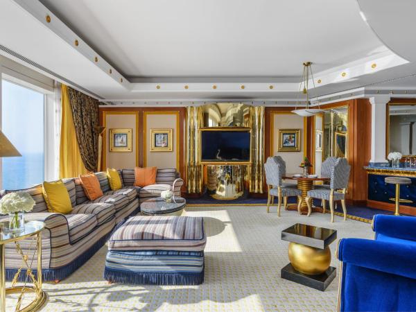 Jumeirah Burj Al Arab Dubai : photo 1 de la chambre suite deluxe palm - vue sur mer et service de majordome (suite duplex - 170 m²)