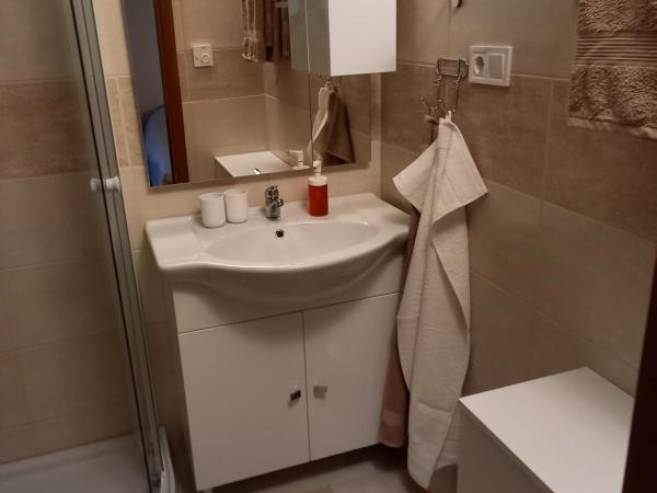 Karpatia Vendeghaz 1201 Budapest : photo 2 de la chambre chambre triple avec salle de bains privative