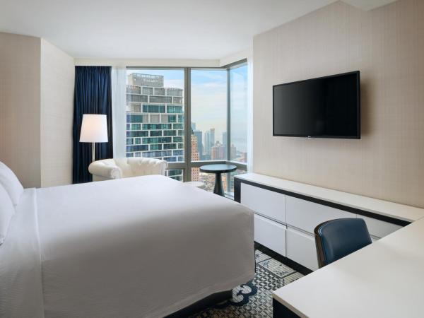 Residence Inn by Marriott New York Manhattan/Central Park : photo 2 de la chambre studio standard - vue sur times square