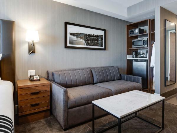 Sandman Signature Saskatoon South Hotel : photo 4 de la chambre standard room, 1 king bed, sofa bed, euro style shower