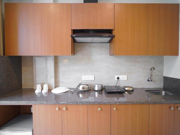 Saltstayz Executive Studio Apartment : photo 2 de la chambre studio avec balcon 