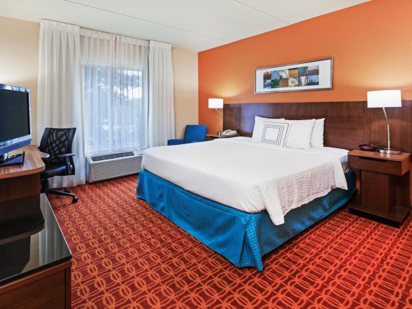 Fairfield Inn and Suites by Marriott Austin Northwest/The Domain Area : photo 3 de la chambre suite lit king-size avec canapé-lit