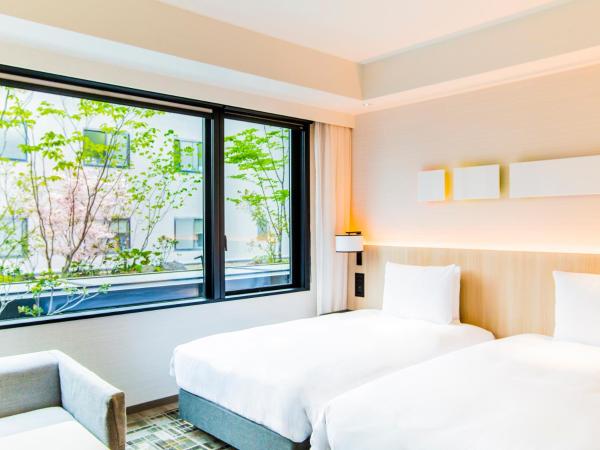 Hyatt Place Kyoto : photo 7 de la chambre chambre lits jumeaux - vue sur jardin
