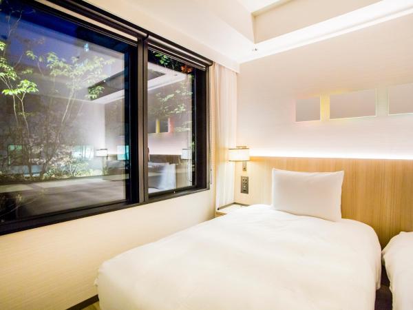 Hyatt Place Kyoto : photo 8 de la chambre chambre lits jumeaux - vue sur jardin