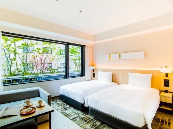 Hyatt Place Kyoto : photo 9 de la chambre chambre lits jumeaux - vue sur jardin