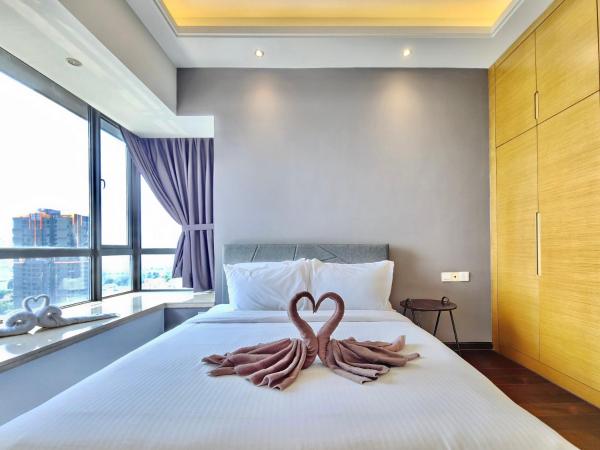 R&F Princess Cove CIQ Premium Sea View Suites by NEO : photo 10 de la chambre appartement 3 chambres