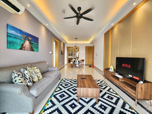 R&F Princess Cove CIQ Premium Sea View Suites by NEO : photo 8 de la chambre appartement 3 chambres