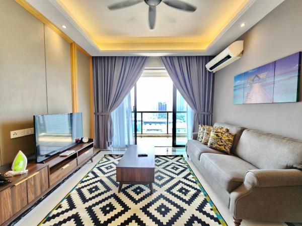 R&F Princess Cove CIQ Premium Sea View Suites by NEO : photo 6 de la chambre appartement 3 chambres