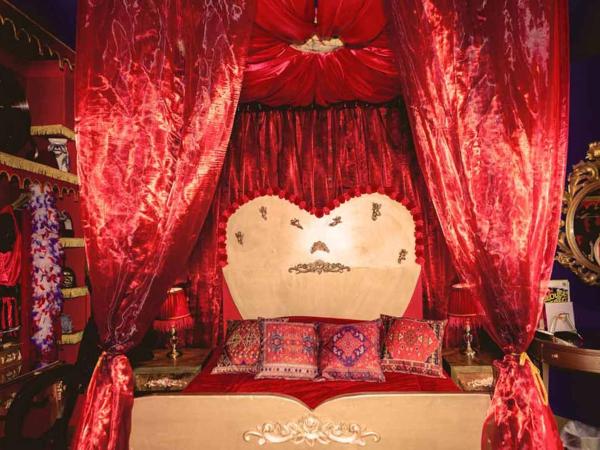 Hotel Pelirocco : photo 10 de la chambre superior double - salon rouge