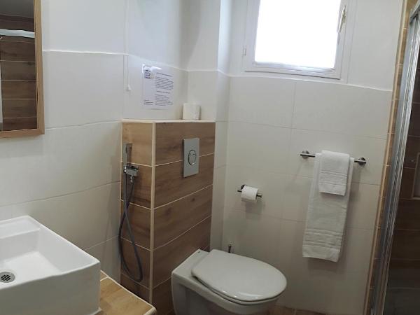 Hôtel Saint Michel : photo 1 de la chambre chambre double avec salle de bains privative