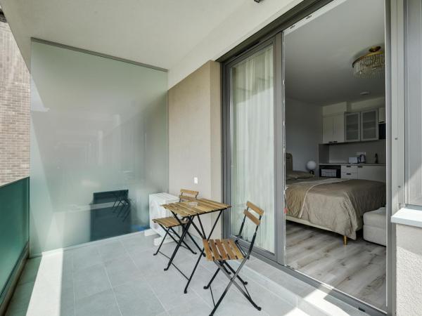 Vision Apartments Budapest : photo 1 de la chambre studio lit king-size deluxe