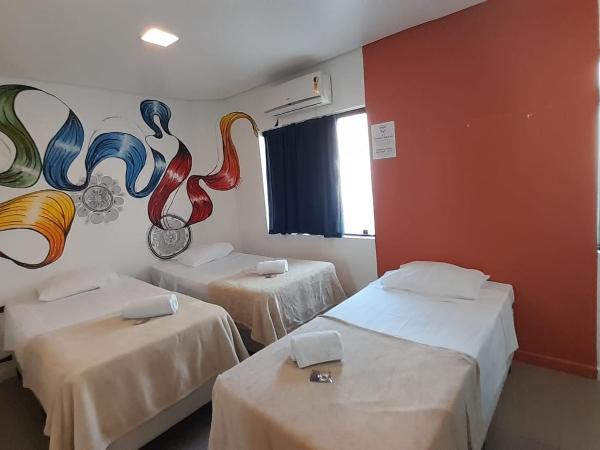 Anhembi Hostel : photo 3 de la chambre chambre quadruple supérieure