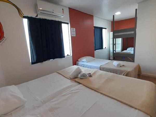 Anhembi Hostel : photo 5 de la chambre chambre quadruple supérieure