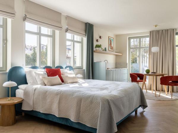Baltic Wave Boutique Apartments with sauna and gym : photo 1 de la chambre studio