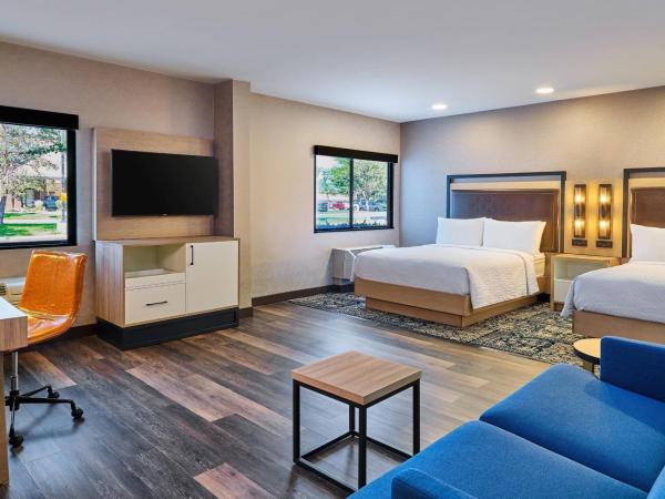 Four Points Marriott Salt Lake City Airport : photo 8 de la chambre suite junior lit queen-size avec canapé-lit