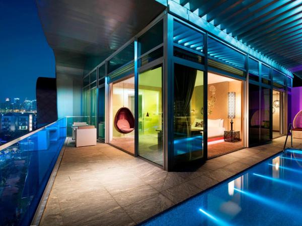 W Singapore - Sentosa Cove : photo 4 de la chambre fantastic suite, 1 bedroom suite, balcony, top floor, private outdoor pool