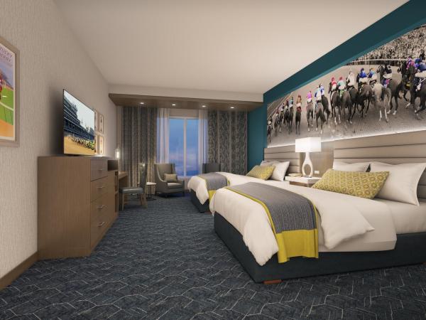 Derby City Gaming & Hotel - A Churchill Downs Property : photo 2 de la chambre chambre deluxe avec 2 lits queen-size