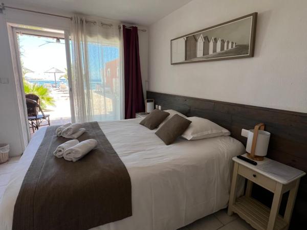 Hotel La Potiniere : photo 4 de la chambre chambre classique - vue sur mer - rez-de-chaussée (2 personnes)