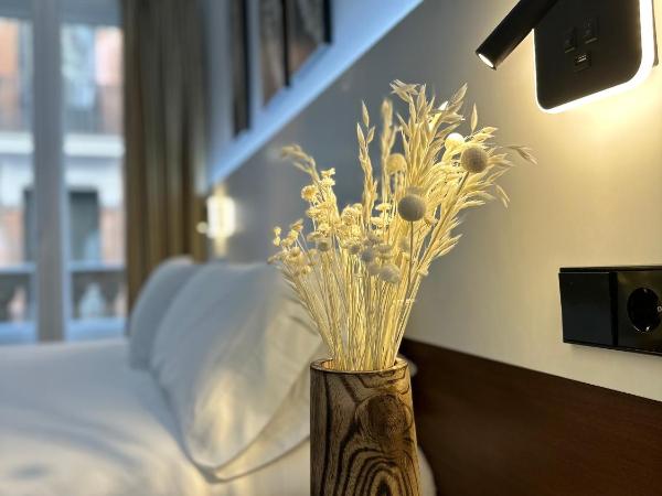 Hostal Abadia Madrid : photo 8 de la chambre chambre double avec balcon - vue sur ville