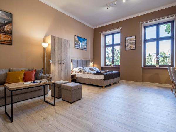 Old Town Vistula Premium Apartments : photo 1 de la chambre superior apartment with sauna - no. 1
