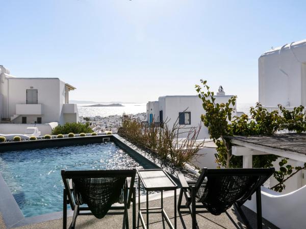 She Mykonos Boutique Hotel : photo 1 de la chambre chambre double - vue sur piscine
