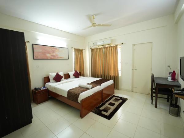 The Altruist Business Stays Bellandur-1 : photo 5 de la chambre chambre lits jumeaux supérieure