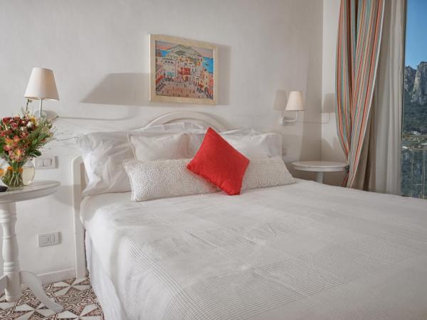 Affittacamere Capri Dolce Vita : photo 4 de la chambre chambre double deluxe avec balcon - vue sur mer
