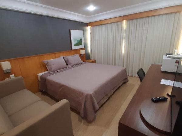 Mediterrâneo Flat - Apart-Hotel : photo 3 de la chambre chambre lit king-size deluxe
