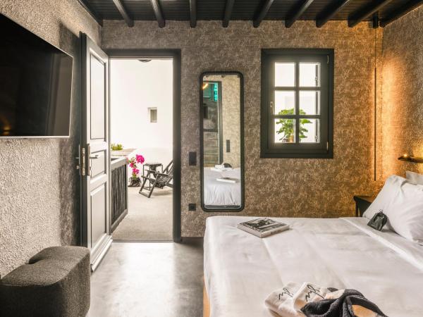 She Mykonos Boutique Hotel : photo 4 de la chambre chambre double - vue sur piscine