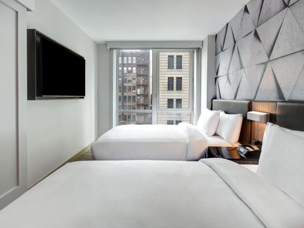 SpringHill Suites by Marriott New York Midtown Manhattan/Park Ave : photo 4 de la chambre studio avec 2 lits doubles