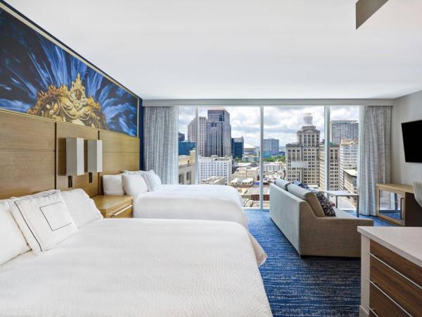 Residence Inn by Marriott New Orleans French Quarter Area/Cen B : photo 6 de la chambre studio 2 lits queen-size - vue complète sur ville