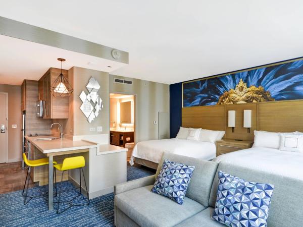 Residence Inn by Marriott New Orleans French Quarter Area/Cen B : photo 7 de la chambre studio avec 2 grands lits