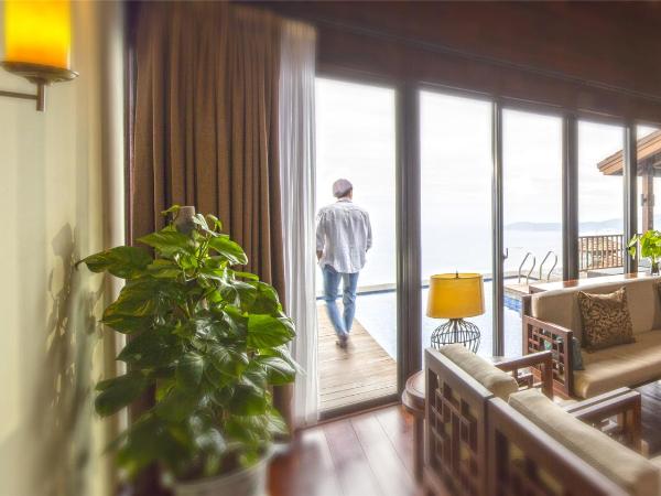 Yalong Bay Earthly Paradise Birds Nest Resort （Mountain Villas) : photo 6 de la chambre two-bedroom villa with private pool - genting crane all  sea view villa (only accommodate citizens of mainland china with a valid people's republic of china id card upon check-in)