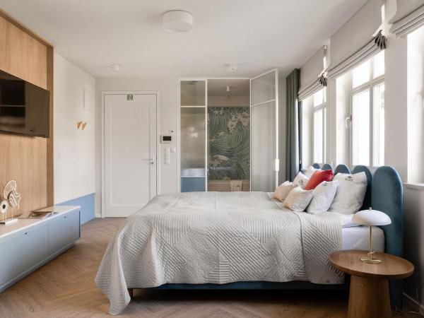 Baltic Wave Boutique Apartments with sauna and gym : photo 10 de la chambre studio